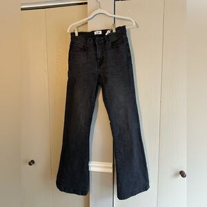 Women's Black Flare Jeans. Size 2/26